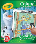Crayola pages de coloriage et d'autocollants La Reine des Neiges II