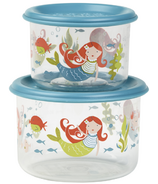 Sugarbooger Good Lunch Small Snack Containers Isla the Mermaid