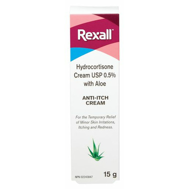 Rexall Hydrocortisone Anti-Itch Cream with Aloe Rexall Hydrocortisone Anti-Itch Cream with Aloe
