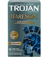 Trojan Condoms en Latex Lubrifiés Bareskin