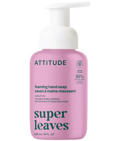 ATTITUDE Super Leaves Foaming Hand Soap Coconut & Wild Berries