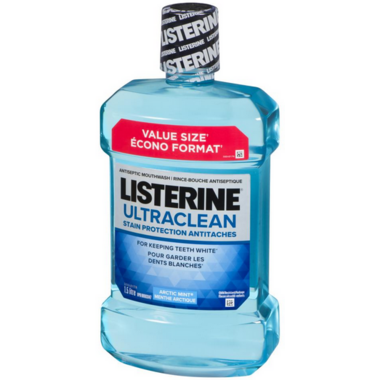 Buy Listerine Ultraclean Stain Protection Antiseptic Mouthwash at Well ...