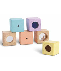 image of Plan Toys Sensory Blocks Pastel with sku:285792