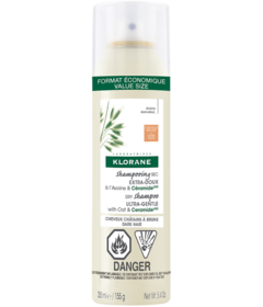Klorane Ultra-Gentle Tinted Dry Shampoo with Oat & Ceramide