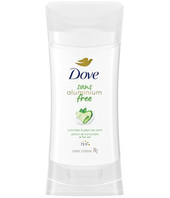 Dove Aluminum Free Deodorant Stick Cucumber Green Tea