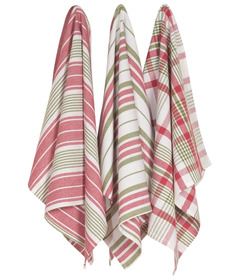 image of Now Designs By Danica Pure Kitchen Dishtowel Set Holiday with sku:116989
