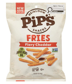 Pips Heirloom Fries Fiery Cheddar