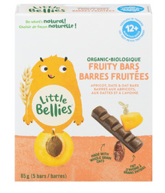 Little Bellies Organic Apricot Fruity Bars