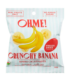 OHME! Freeze-Dried Crunchy Banana