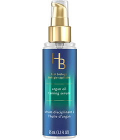 Hair Biology Argan Oil Taming Styling Smoothing Regular Strength Serum