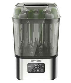 Baby Brezza SuperQuick 10-Minute Bottle Sterilizer+Dryer Stainless Steel