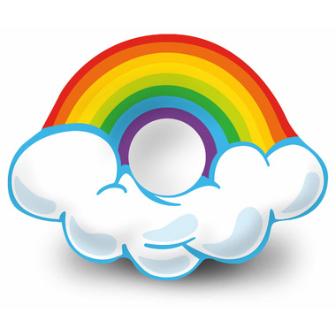 Incredible Novelties Giant Rainbow with Clouds Pool Floaty Incredible Novelties Giant Rainbow with Clouds Pool Floaty