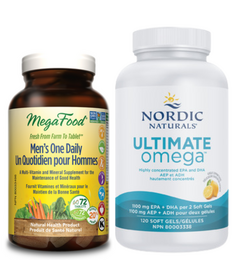 MegaFood & Nordic Naturals Men's Essentials Bundle