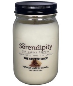 Serendipity Candles Mason Jar The Coffee Shop
