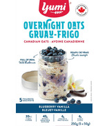 Yumi Organics Overnight Oats Blueberry Vanilla 