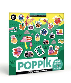 Poppik My First Sticker Cards Little Insects