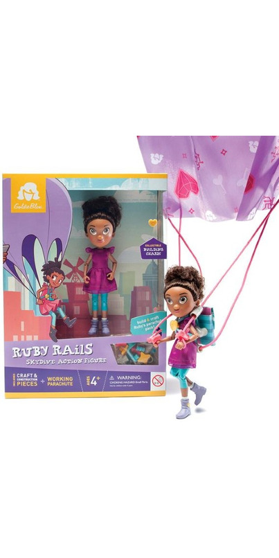 GoldieBlox Ruby Rails Coding Action Figure