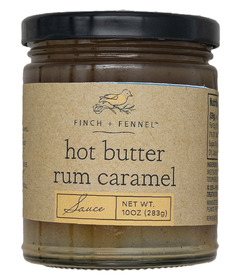 Finch + Fennel Hot Butter Rum Caramel Sauce