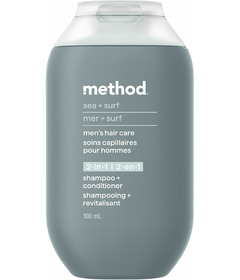 Method Men's 2-in-1 Shampoo+Conditioner Sea & Surf Travel Size