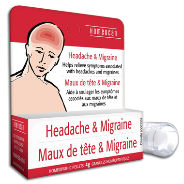Homeocan Headache & Migraine Homeopathic Pellets Homeocan Headache & Migraine Homeopathic Pellets