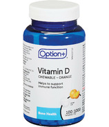 Option+ Vitamin D Chewable Orange 