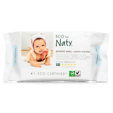 Eco by Naty Eco Sensitive Wipes Eco by Naty Eco Sensitive Wipes