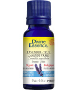 Divine Essence True Lavender Organic Essential Oil