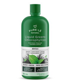 image of Pure-le Natural Liquid Greens Chlorophyll Mint with sku:215108