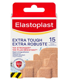 Elastoplast Extra Tough Waterproof Bandages Assorted
