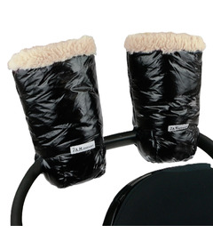7AM Enfant Warmmuffs Polar Black