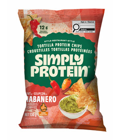 Simply Protein Restaurant Style Protein Tortilla Chips Hint of Habanero