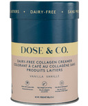 Dose & Co Collagen Creamer Powder Dairy Free Vanilla