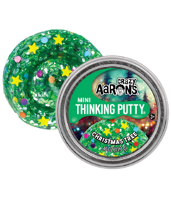 Crazy Aaron's Thinking Putty Mini Tin Christmas Tree
