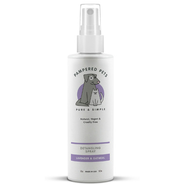 Pampered Pets Pet Detangling Spray Lavender Oatmeal Pampered Pets Pet Detangling Spray Lavender Oatmeal