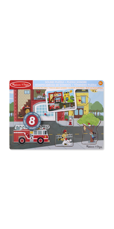 melissa and doug fire house