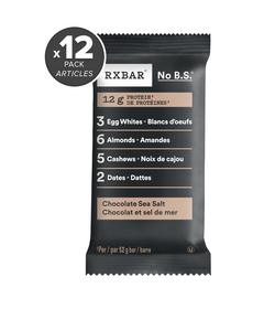 RXBAR Real Food Protein Bar Chocolate Sea Salt Bundle