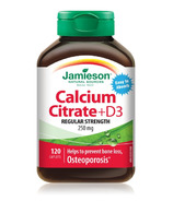 Jamieson Citrate de calcium + D3 250mg