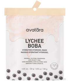Avatara Hydrating Hydrogel 2 Piece Mask Lychee Boba