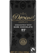 Divine Chocolate Dark Chocolate 85% Cocoa