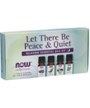 Now Essential Oils Let There Be Peace & Quiet Relaxing Essential Oils Kit 
