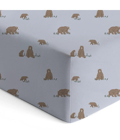 gunamuna Crib Sheet Teddies