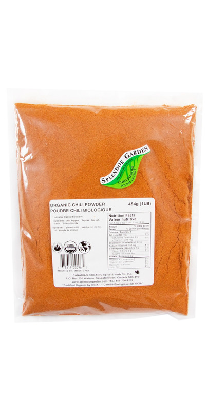 Buy Splendor Garden Organic Chili Powder at Well.ca | Free Shipping $35 ...
