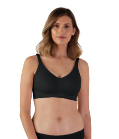 image of Bravado Designs Body Silk Seamless Full Cup Nursing Bra Black with sku:209884