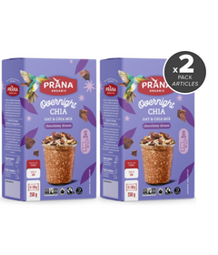 PRANA Overnight Chia Chocolatey Dream Oat & Chia Mix Bundle