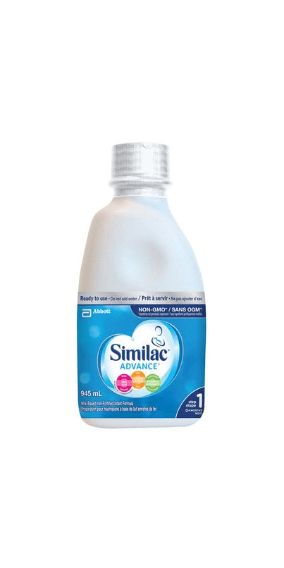 similac ready to feed storage