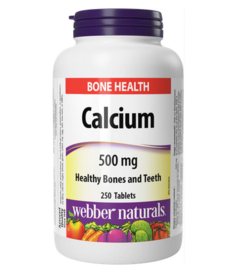 Webber Naturals Calcium 500mg