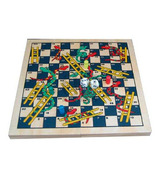 CHH Games Folding Board Game Set Snakes & Ladders 