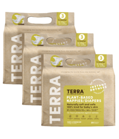 TERRA Plant Based Diapers Size 3 Bundle