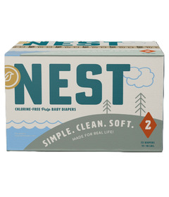 Nest Chlorine-Free Baby Diapers Size 2