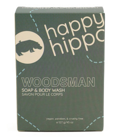 Happy Hippo Bath Co. Bar Soap Woodsman